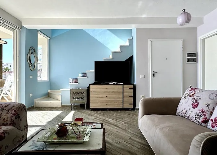 Daire Art Luxury - Seaview Apartment, Bougainville Bay
