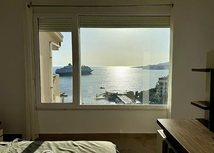 Daire Art Luxury - Seaview Apartment, Bougainville Bay Saranda